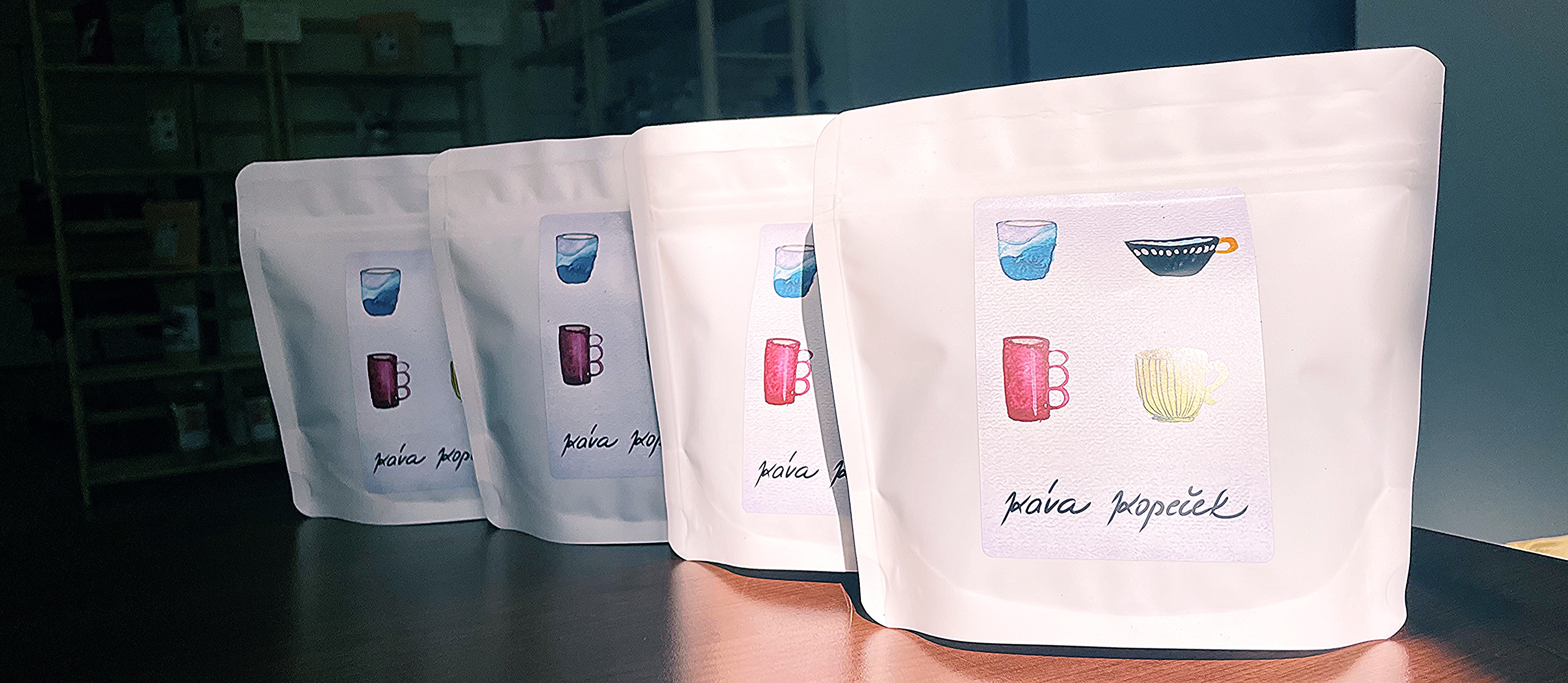 Bezkofeinová káva Brazílie Santos CO₂ Decaf, 100% Arabica &ndash; balení